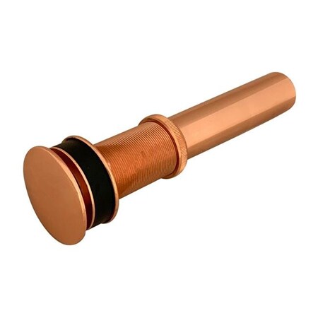 Premier Copper Products Premier Copper Products D-208PC 1.5 in. Non-Overflow Pop-up Bathroom Sink Drain; Polished Copper D-208PC